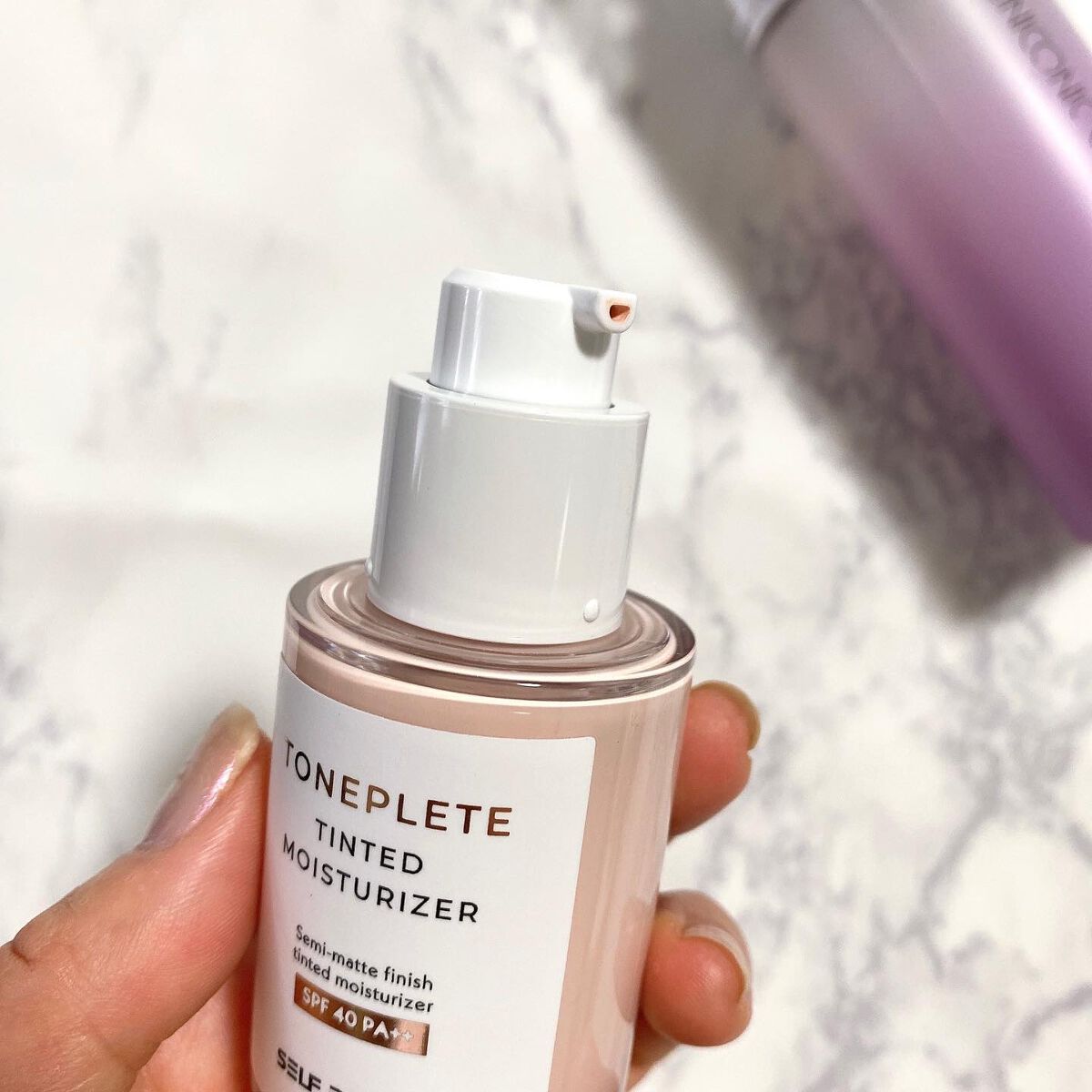 トーンアップUV下地/SELF BEAUTY/化粧下地を使ったクチコミ（3枚目）