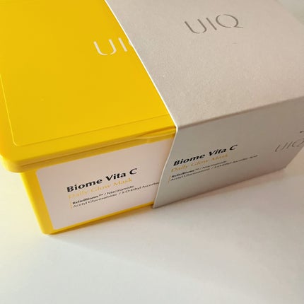 バイオームビタCグローデイリーシートマスク/UIQ/シートマスク・パックを使ったクチコミ(4枚目)