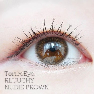 Rluuchy Oneday ヌーディブラウン/Torico Eye./カラーコンタクトレンズの画像