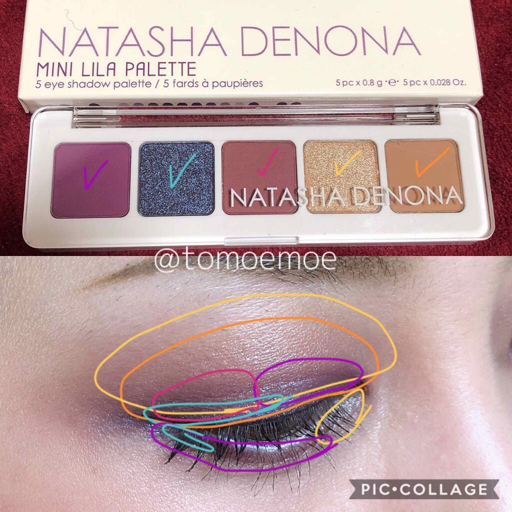 リラパレット/Natasha Denona/アイシャドウパレットを使ったクチコミ(3枚目)