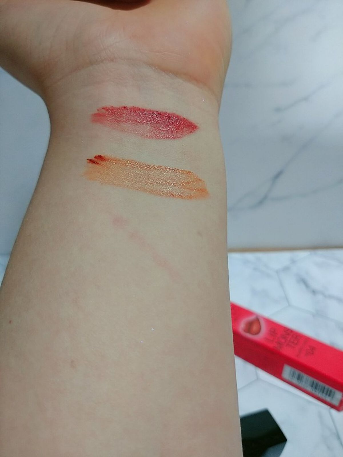 リップモンスター スフレマット/KATE/口紅を使ったクチコミ（2枚目）