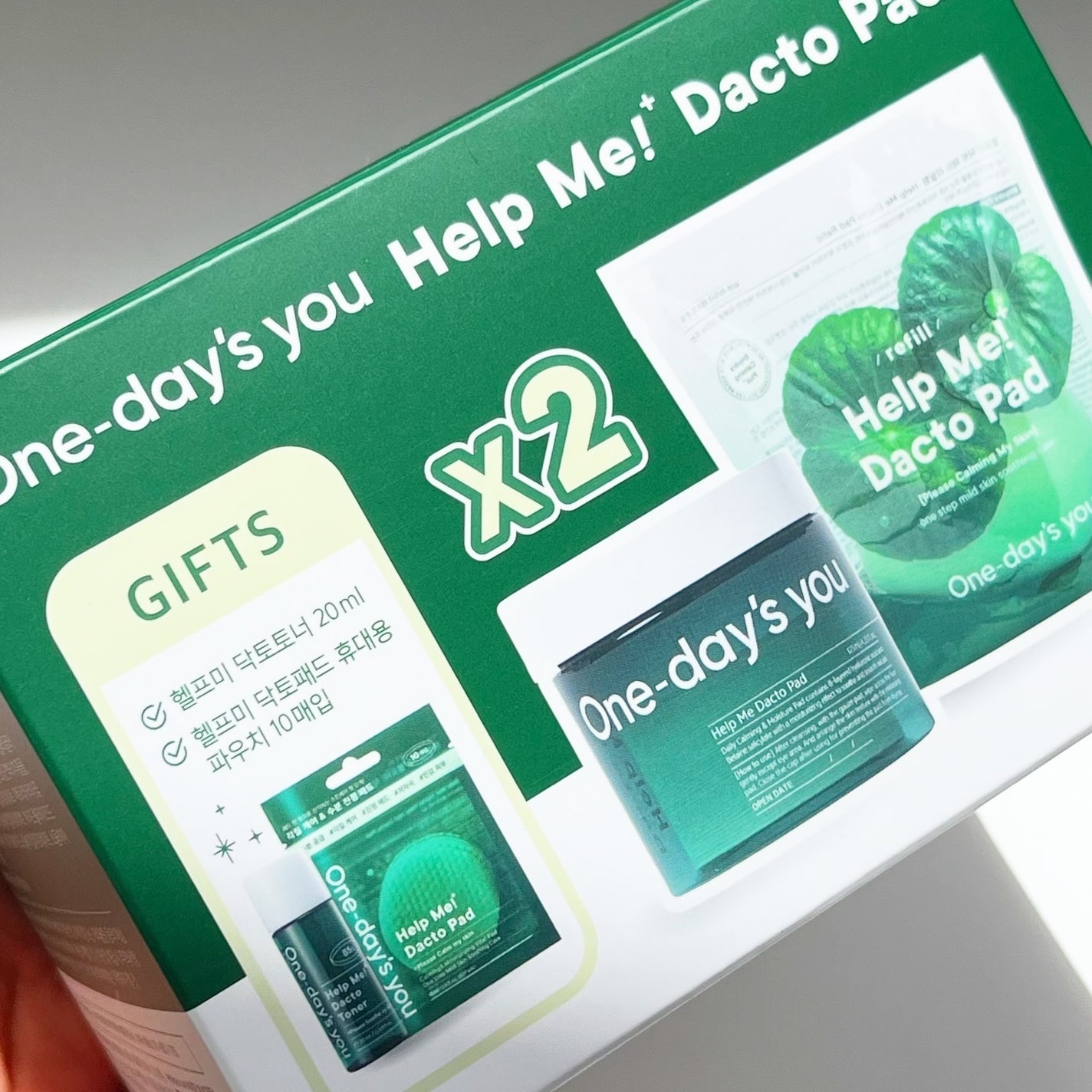 ヘルプミー! ダクトパッド/One-day's you/トナーパッドを使ったクチコミ(2枚目)