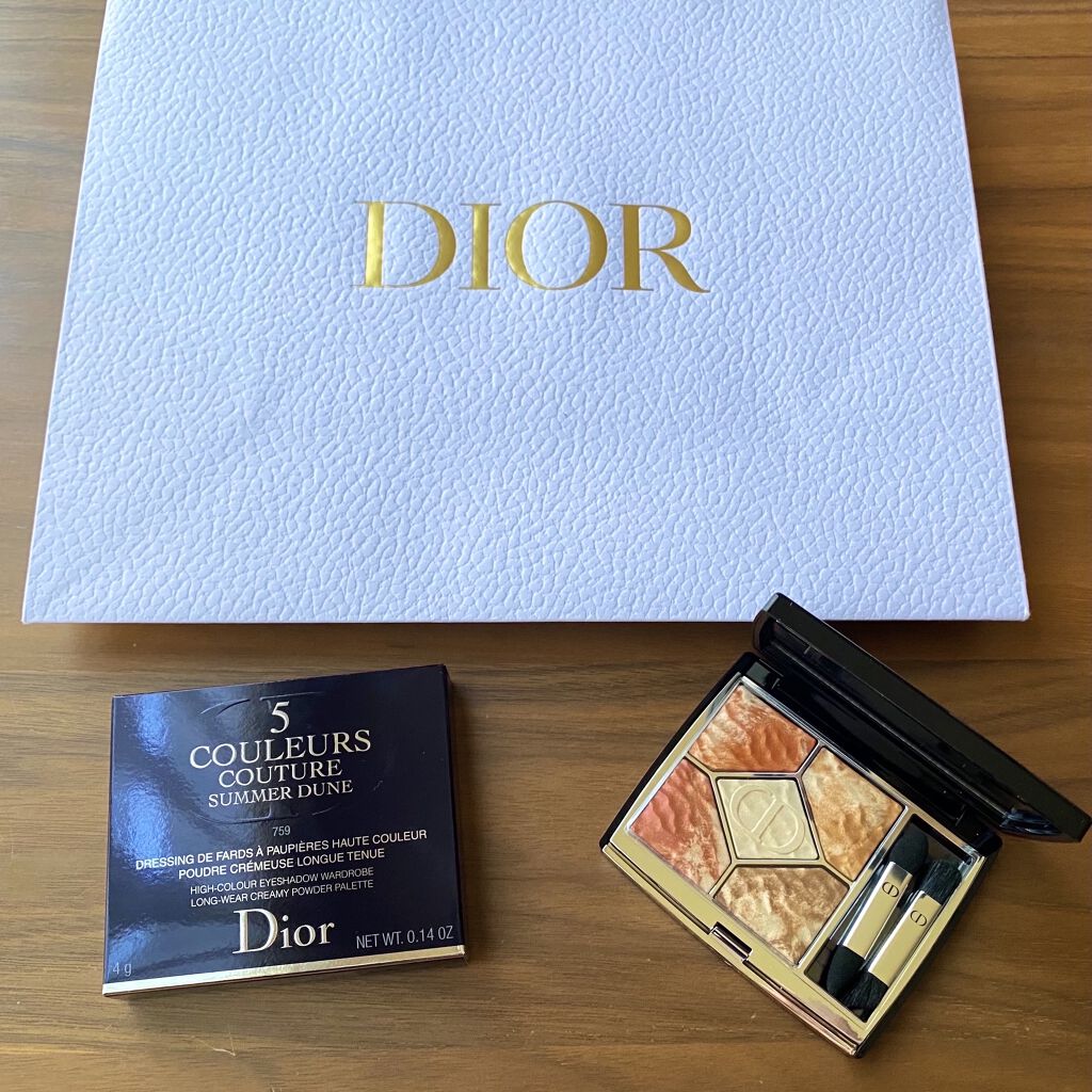 サンク クルール クチュール ＜サマー デューン＞/Dior/アイシャドウパレットを使ったクチコミ（1枚目）