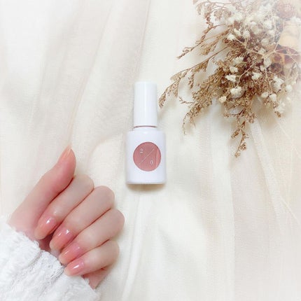 カラーベースコート ゼロ/uka/オールインワンネイルを使ったクチコミ(3枚目)