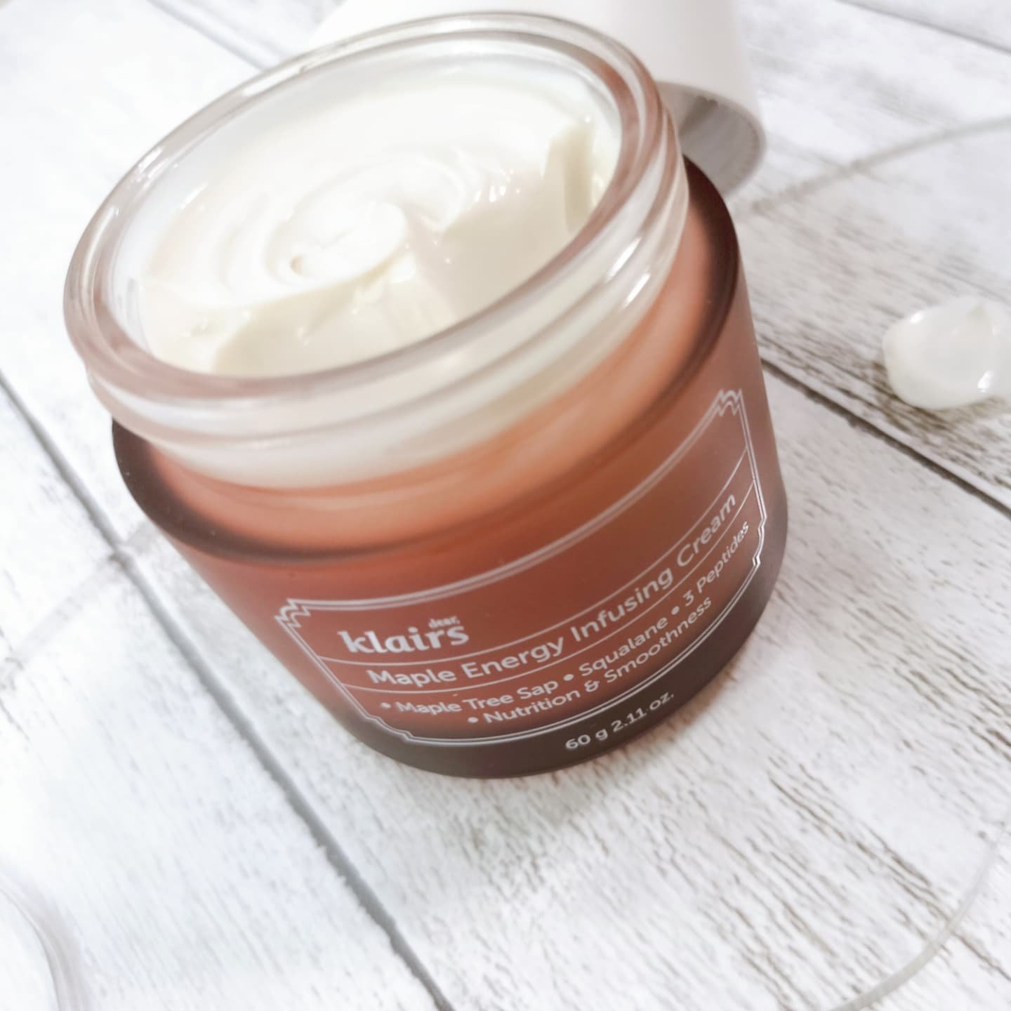 メープルエナジーインフュージングクリーム/Klairs/フェイスクリームを使ったクチコミ（3枚目）