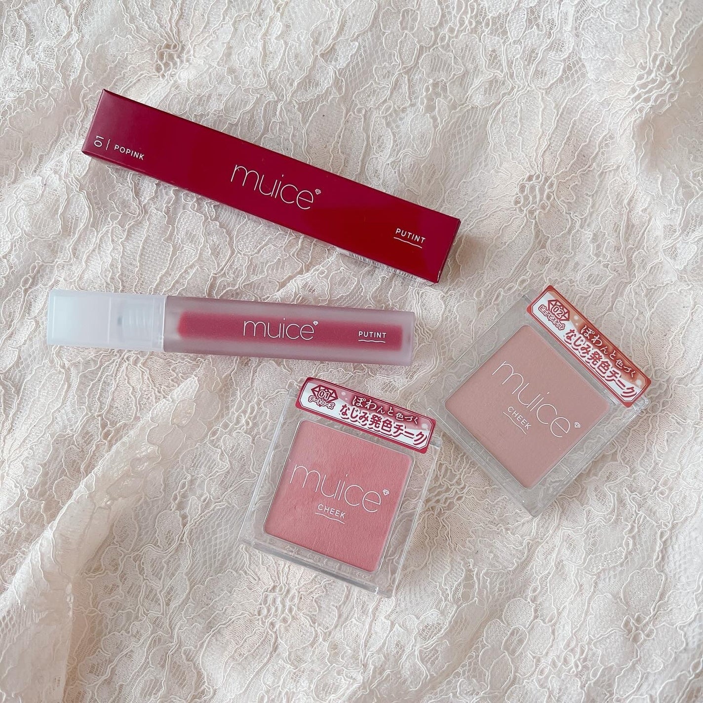 プティント/muice/リップティントを使ったクチコミ(10枚目)