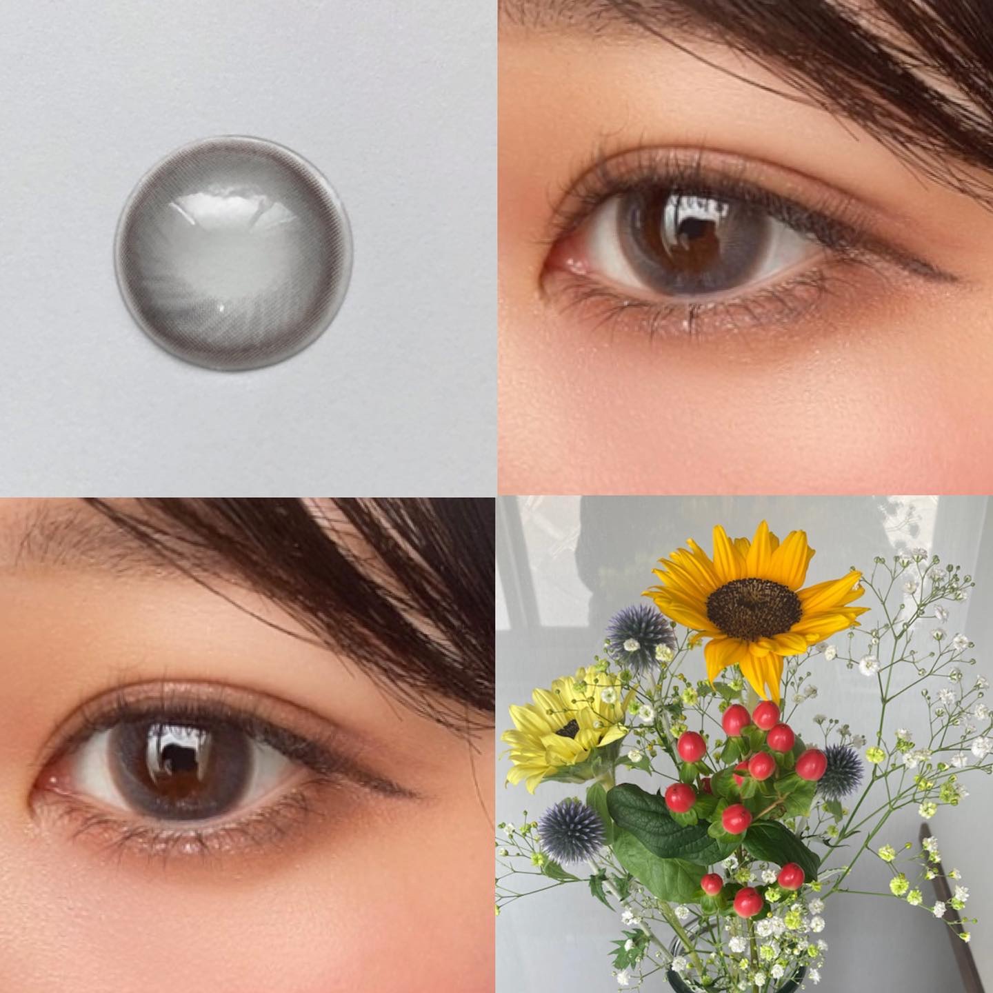 ルイ バイ カラーマジョリティー  ターコイズマーブル/louis by COLOR MAJORITY/カラーコンタクトレンズを使ったクチコミ（2枚目）