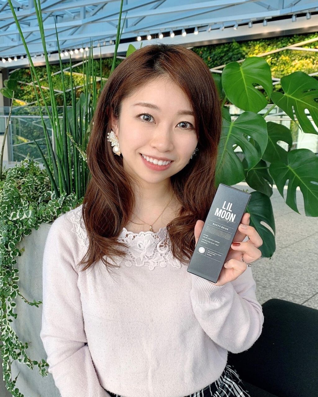 LIL MOON 1day ラスティグレー/LILMOON/ワンデー（１DAY）カラコンを使ったクチコミ（3枚目）