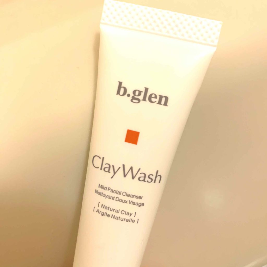 クレイウォッシュ/b.glen/洗顔フォームを使ったクチコミ(1枚目)