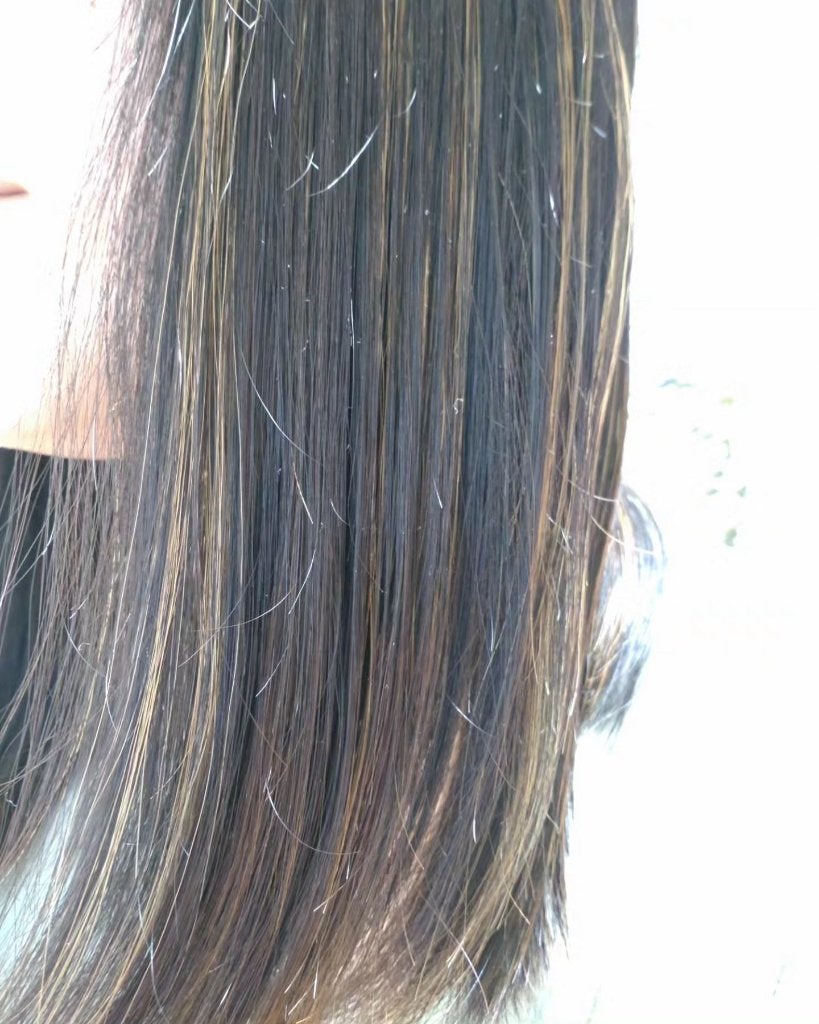 ヘアカラーパートナー(ピュアマリアPHコントロールb)/ピュアマリアコスメティック/洗い流すヘアトリートメントを使ったクチコミ(3枚目)