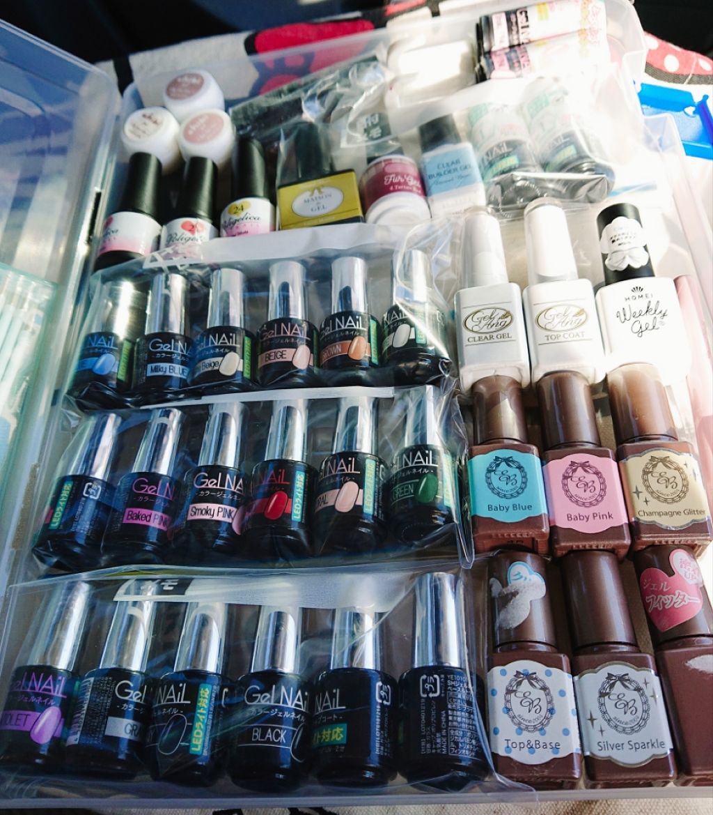 キャンドゥ・DAISOのマニキュアを使った口コミ -ネイル収納 ほぼほぼ