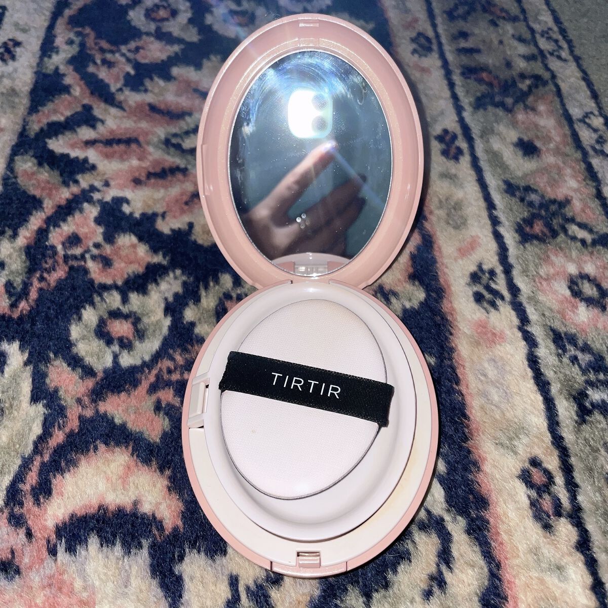 マスクフィットオールカバークッション 23N サンド/TIRTIR(ティルティル)/クッションファンデーションを使ったクチコミ（1枚目）