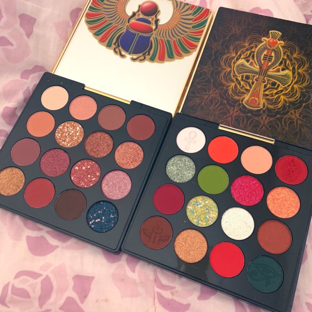 大英博物館 エジプトシリーズ アイシャドウパレット/ZEESEA/アイシャドウパレットを使ったクチコミ（1枚目）