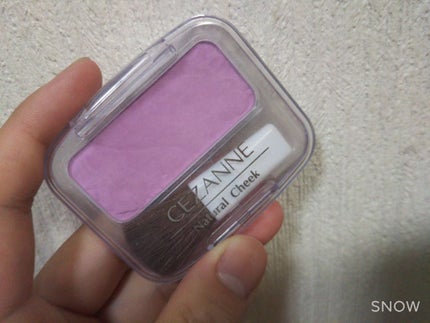 ナチュラル チークN/CEZANNE/パウダーチークを使ったクチコミ(2枚目)