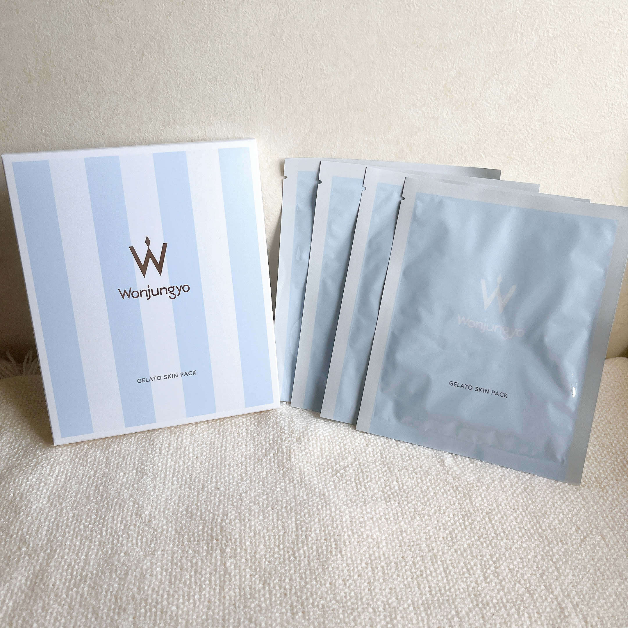 ウォンジョンヨ ジェラートスキンパック/Wonjungyo/シートマスク・パックを使ったクチコミ（1枚目）