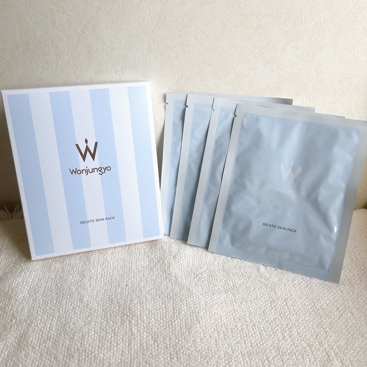 ウォンジョンヨ ジェラートスキンパック/Wonjungyo/シートマスク・パックを使ったクチコミ(1枚目)
