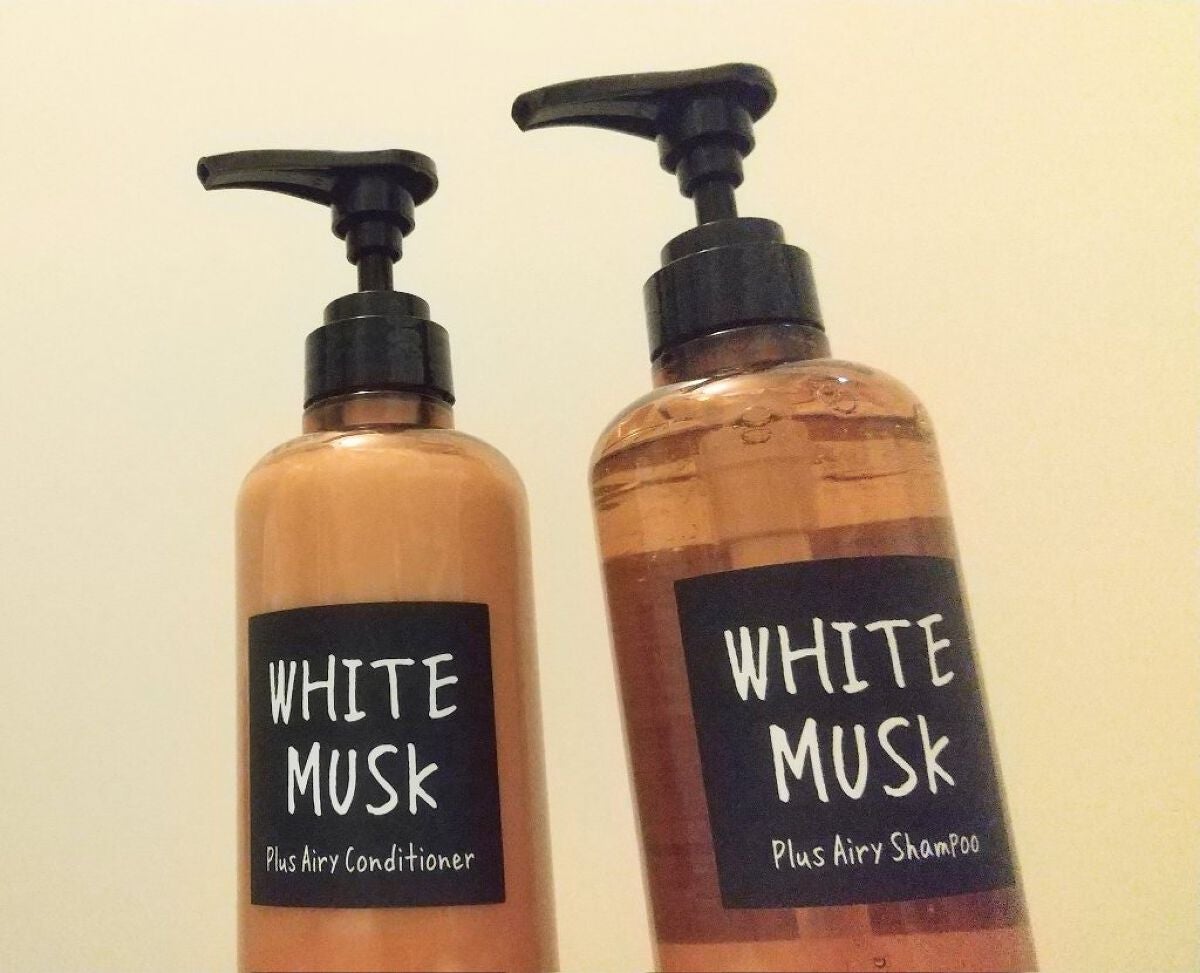 ホワイトムスク シャンプー/コンディショナー/John's Blend/市販シャンプーを使ったクチコミ(2枚目)