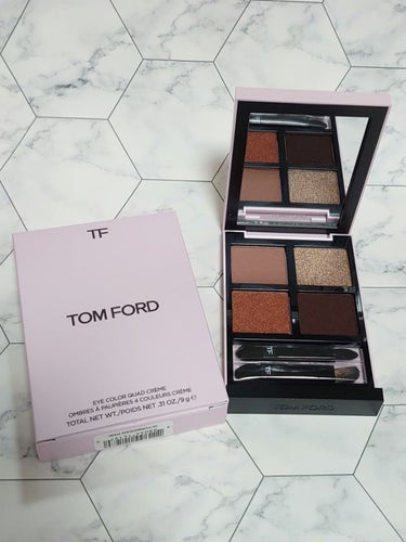 アイ カラー クォード 01CR フォビドゥン ピンク (限定品)/TOM FORD BEAUTY/アイシャドウパレットを使ったクチコミ（1枚目）