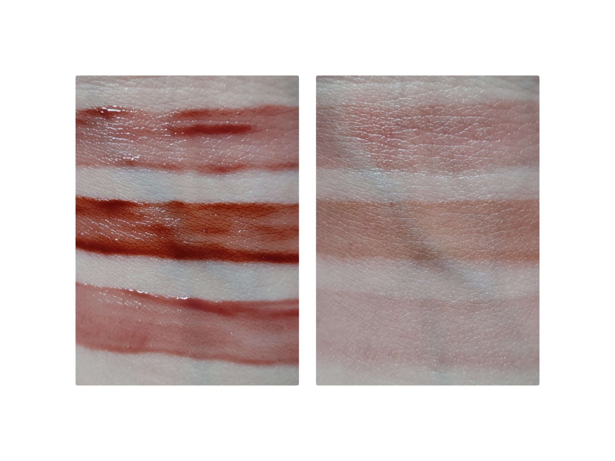 珠玉流光リップティント G301 テラコッタ/花西子/リップティントを使ったクチコミ（3枚目）