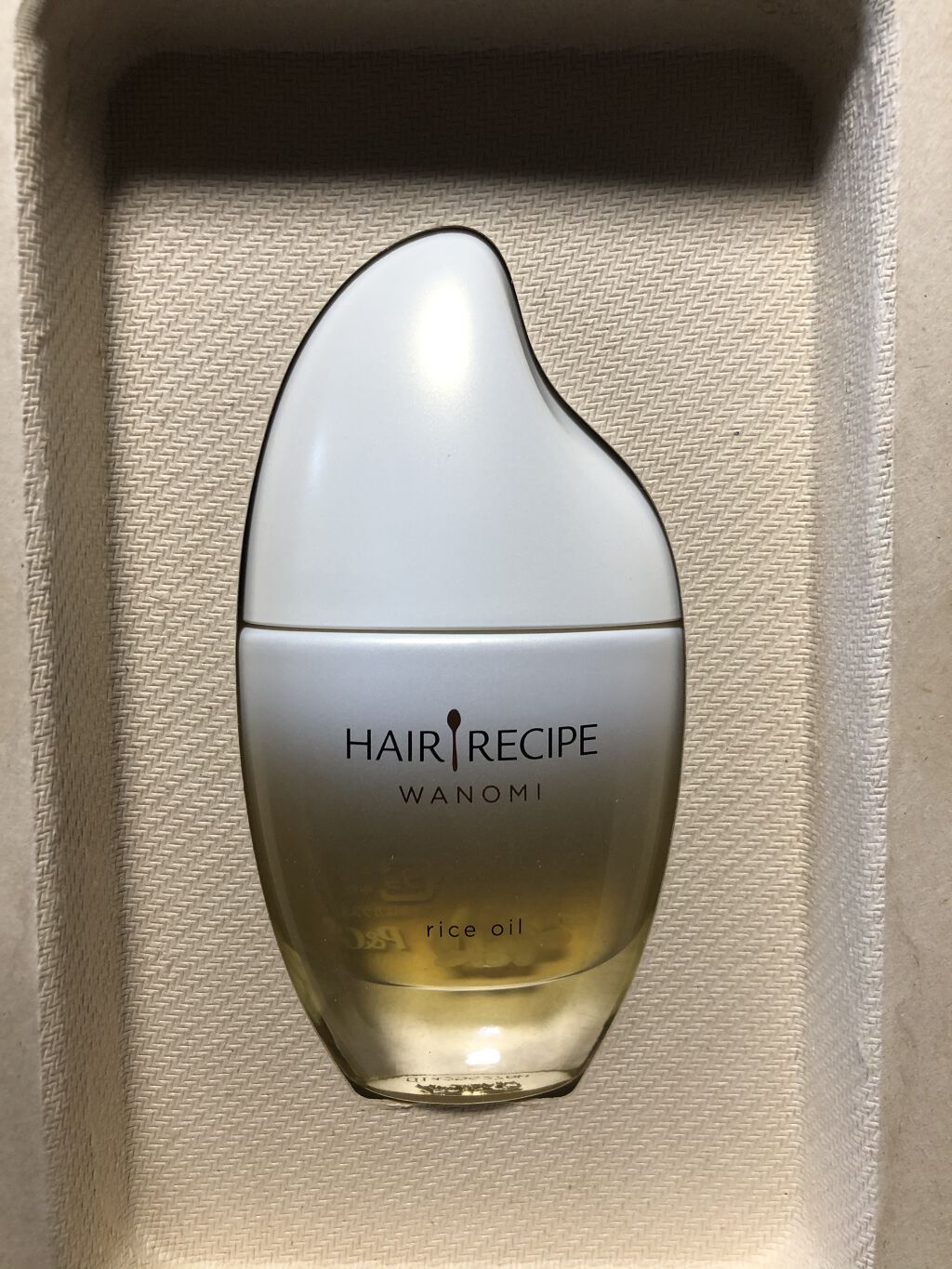 さらとろライスオイル(洗い流さないトリートメント)/WANOMI/ヘアオイルを使ったクチコミ（2枚目）