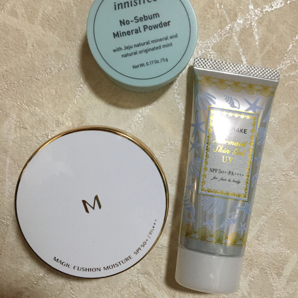 マーメイドスキンジェルUV/キャンメイク/日焼け止めジェルを使ったクチコミ（2枚目）