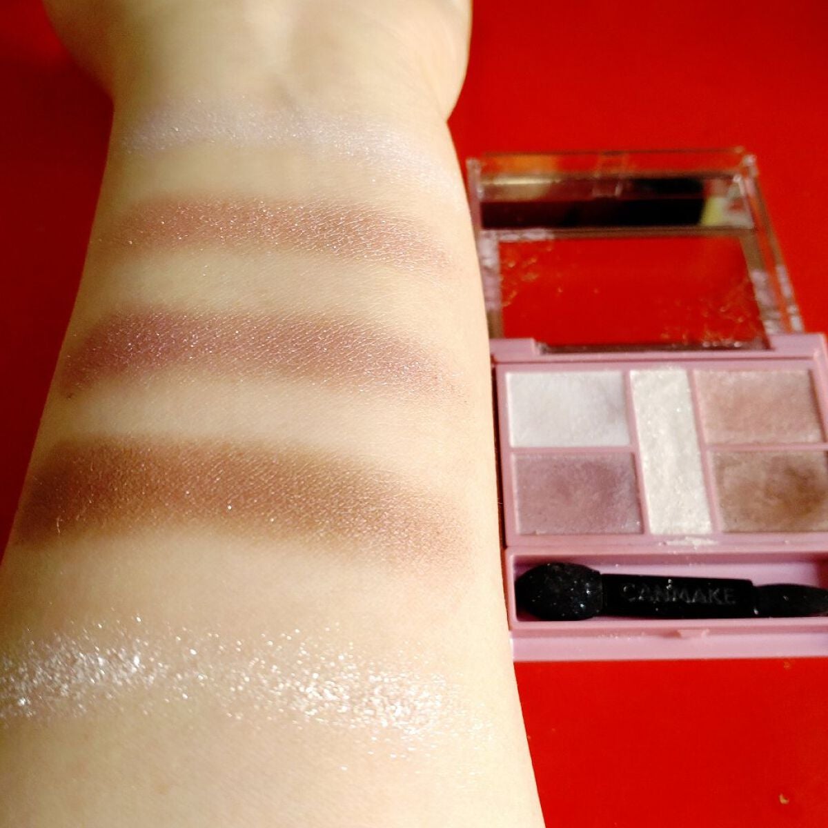 パーフェクトスタイリストアイズ/キャンメイク/アイシャドウパレットを使ったクチコミ(7枚目)