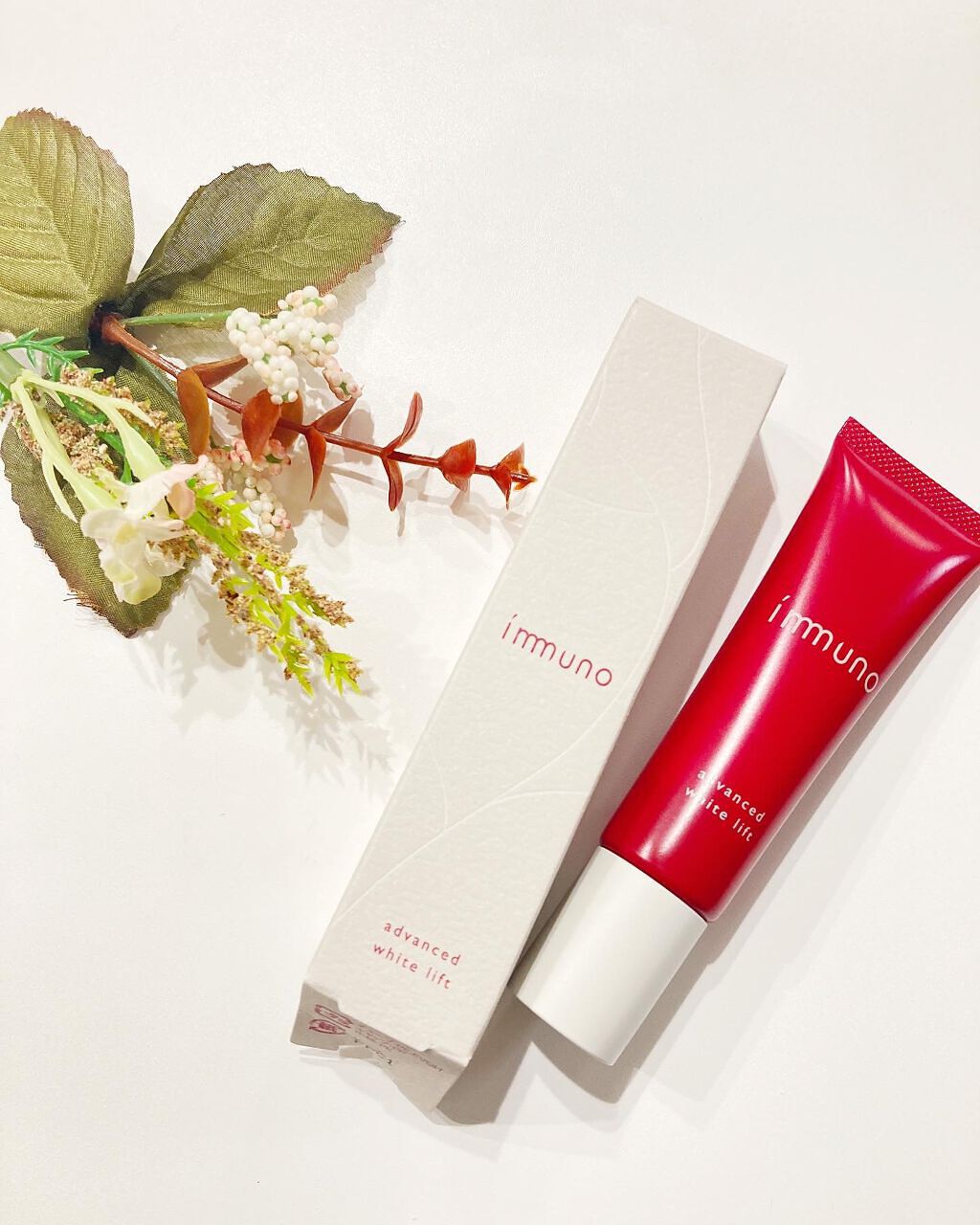  アドバンスド ホワイトリフト /immuno/フェイスクリームを使ったクチコミ（1枚目）