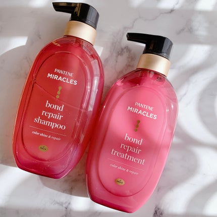 ボンド リペア (カラーシャイン & リペア) シャンプー & トリートメント/パンテーン/市販シャンプーを使ったクチコミ(1枚目)