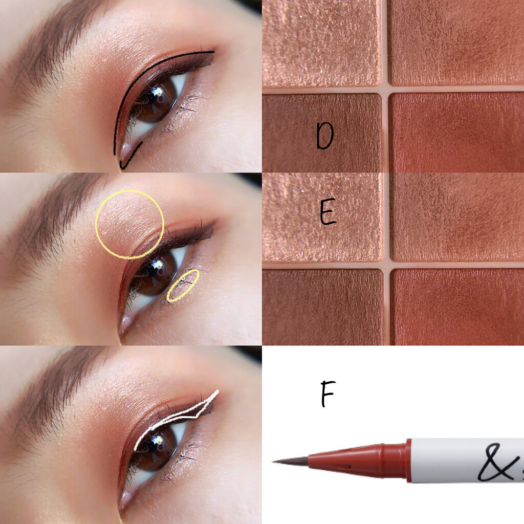 &be クリームアイシャドウ/＆be/ジェル・クリームアイシャドウを使ったクチコミ（3枚目）