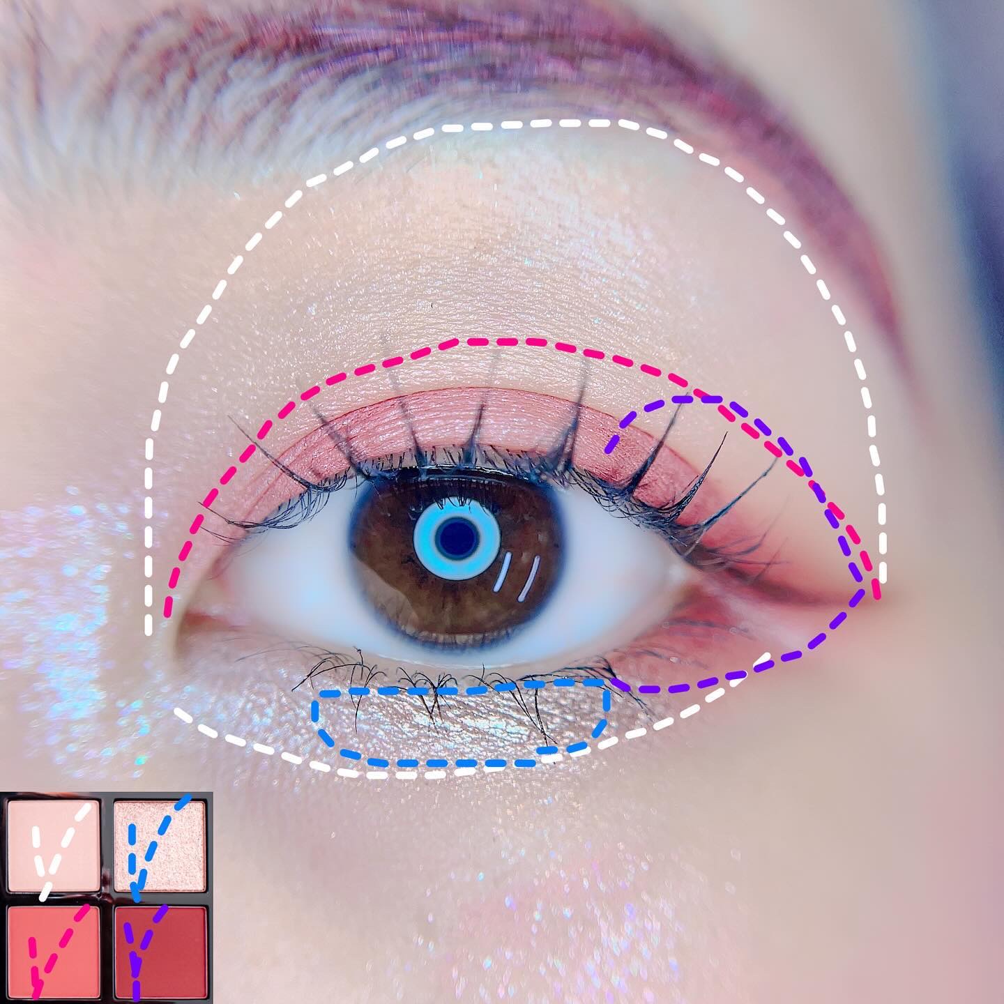 クシ ブロー M アズキ ブラウン/shu uemura/眉マスカラを使ったクチコミ（2枚目）