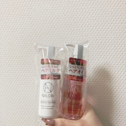 ナロウ ディープモイストヘアオイル/NALOW/ヘアオイルを使ったクチコミ(1枚目)