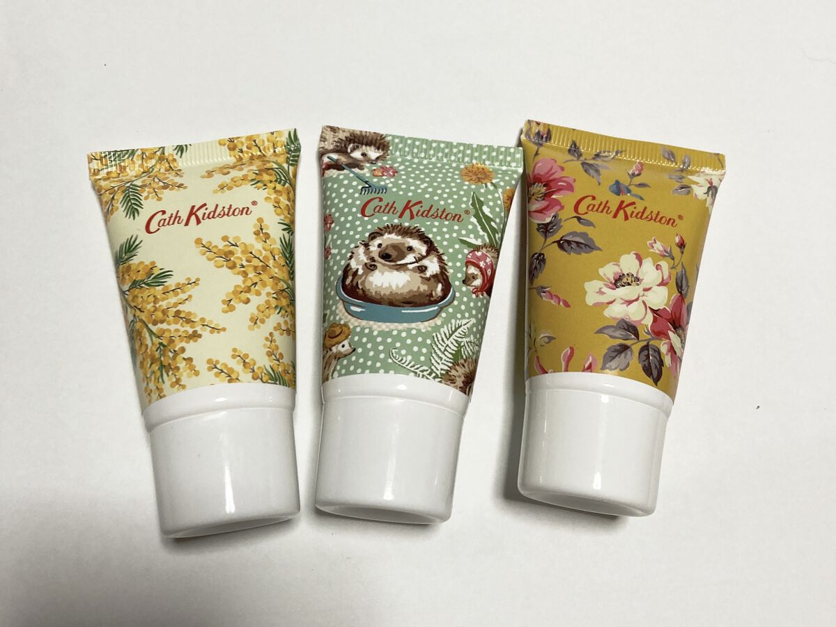 ハンドクリーム トリオ/CathKidston/ハンドクリームを使ったクチコミ（3枚目）