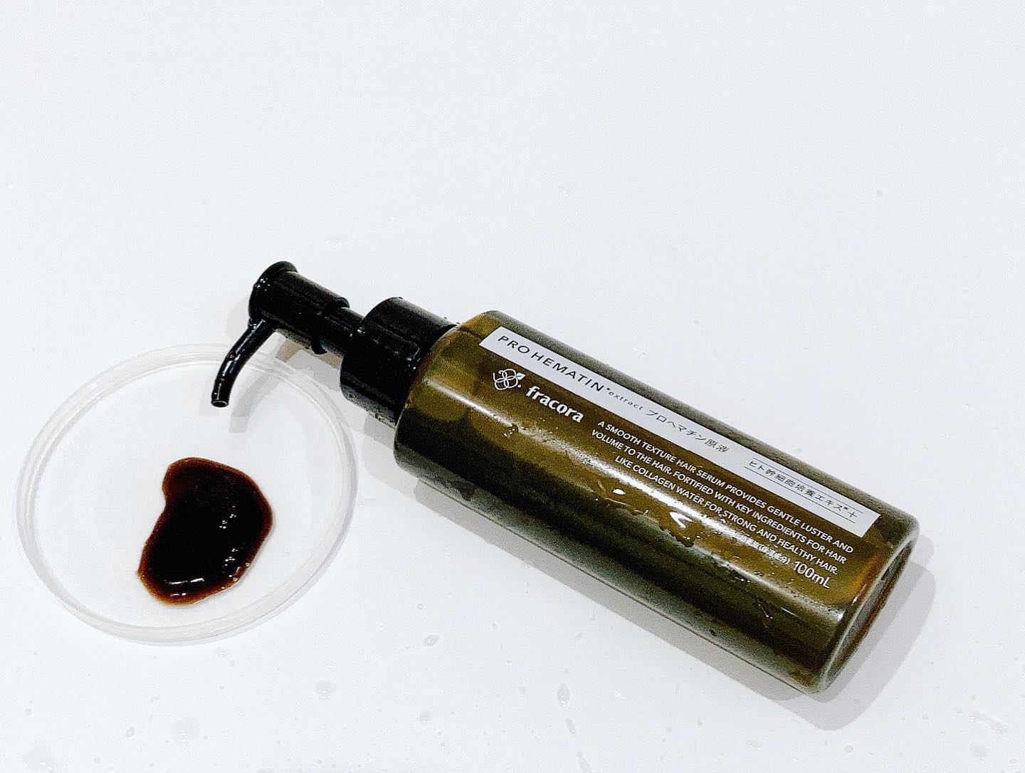 プロヘマチン原液 ヒト幹細胞培養エキス＋/fracora/洗い流すヘアトリートメントを使ったクチコミ（2枚目）