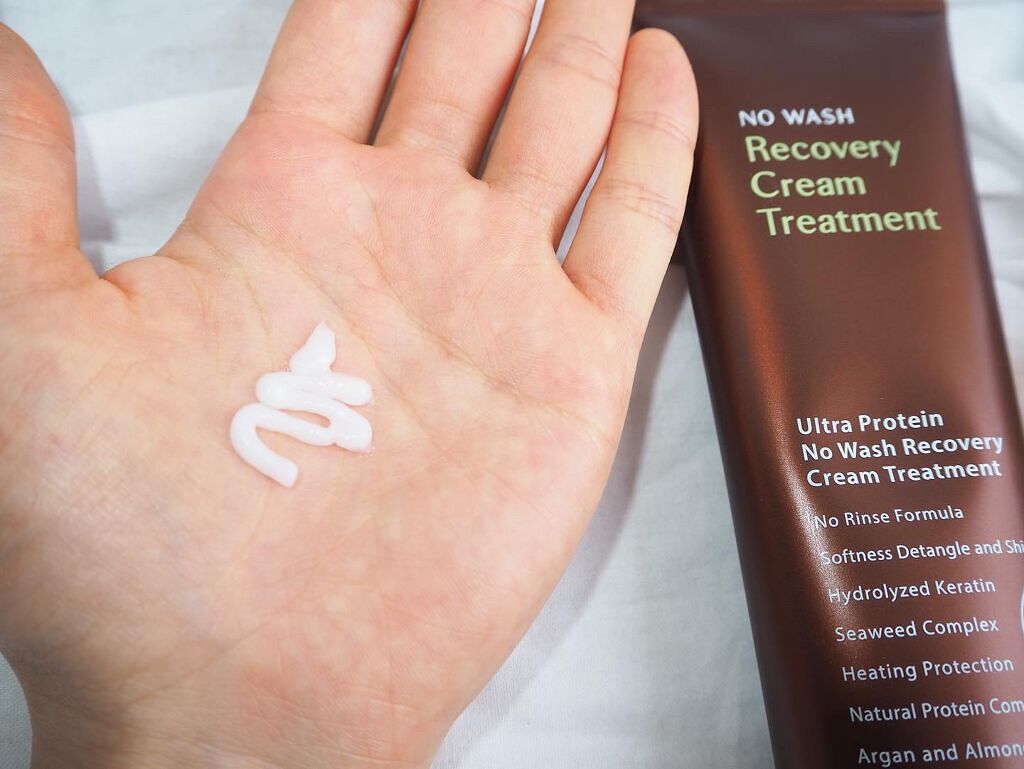 ノーウォッシュ リカバリー ヘアエッセンス クリーム トリートメント/Healing bird/ヘアマスク・ヘアパックを使ったクチコミ（2枚目）