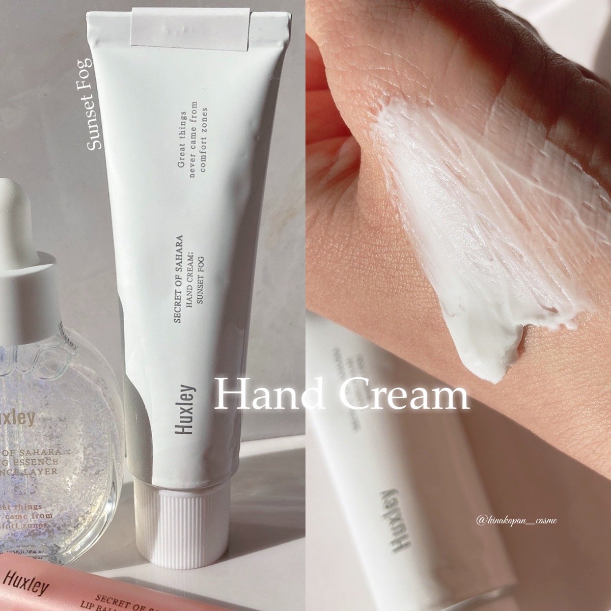 ハンドクリーム;ベルベットタッチ/Huxley/ハンドクリームを使ったクチコミ(4枚目)