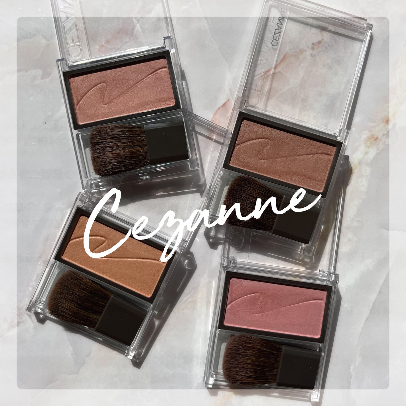 チークブラッシュ/CEZANNE/パウダーチークを使ったクチコミ(1枚目)