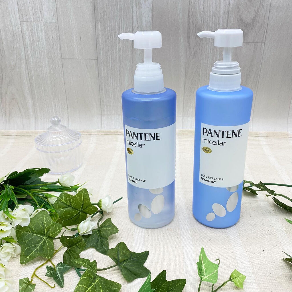 PRO-V ミセラー ピュア＆クレンズ ノンシリコンシャンプー/トリートメント/パンテーン/市販シャンプーを使ったクチコミ（2枚目）