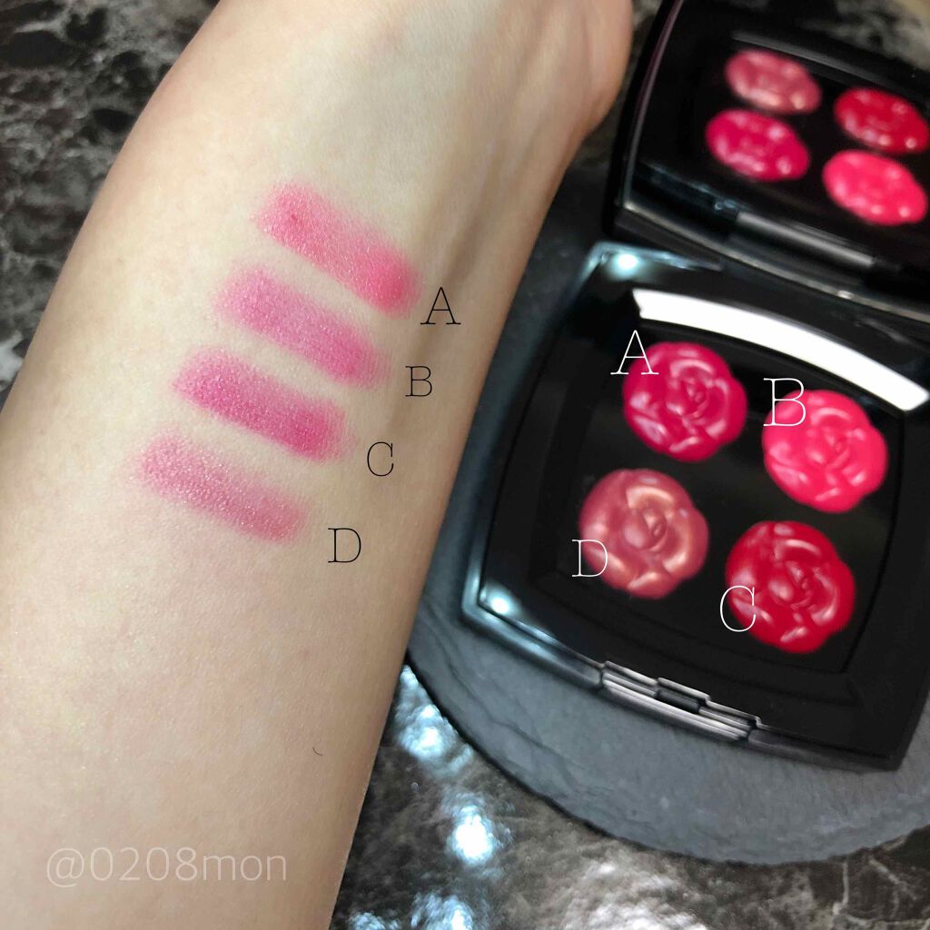 カメリア ドー/CHANEL/口紅を使ったクチコミ(4枚目)