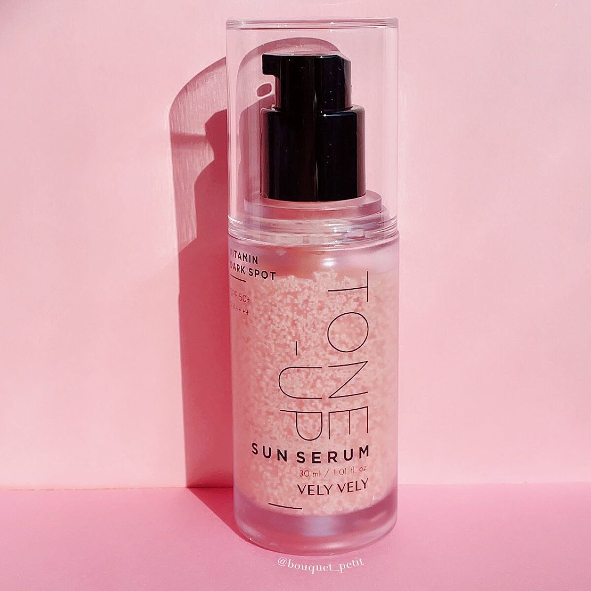 ビタミントーンアップサンセラム/VELY VELY/日焼け止めローションを使ったクチコミ(1枚目)