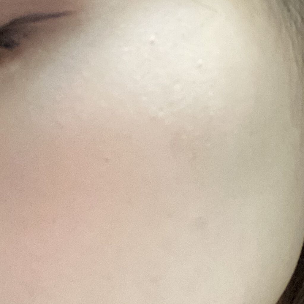 クリアカバークッション 21号 PURE/rom&nd/クッションファンデーションを使ったクチコミ（2枚目）