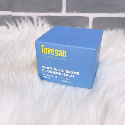 カラーフードシリーズホワイトホールサムクレンジングバーム/Tovegan/クレンジングバームを使ったクチコミ(6枚目)