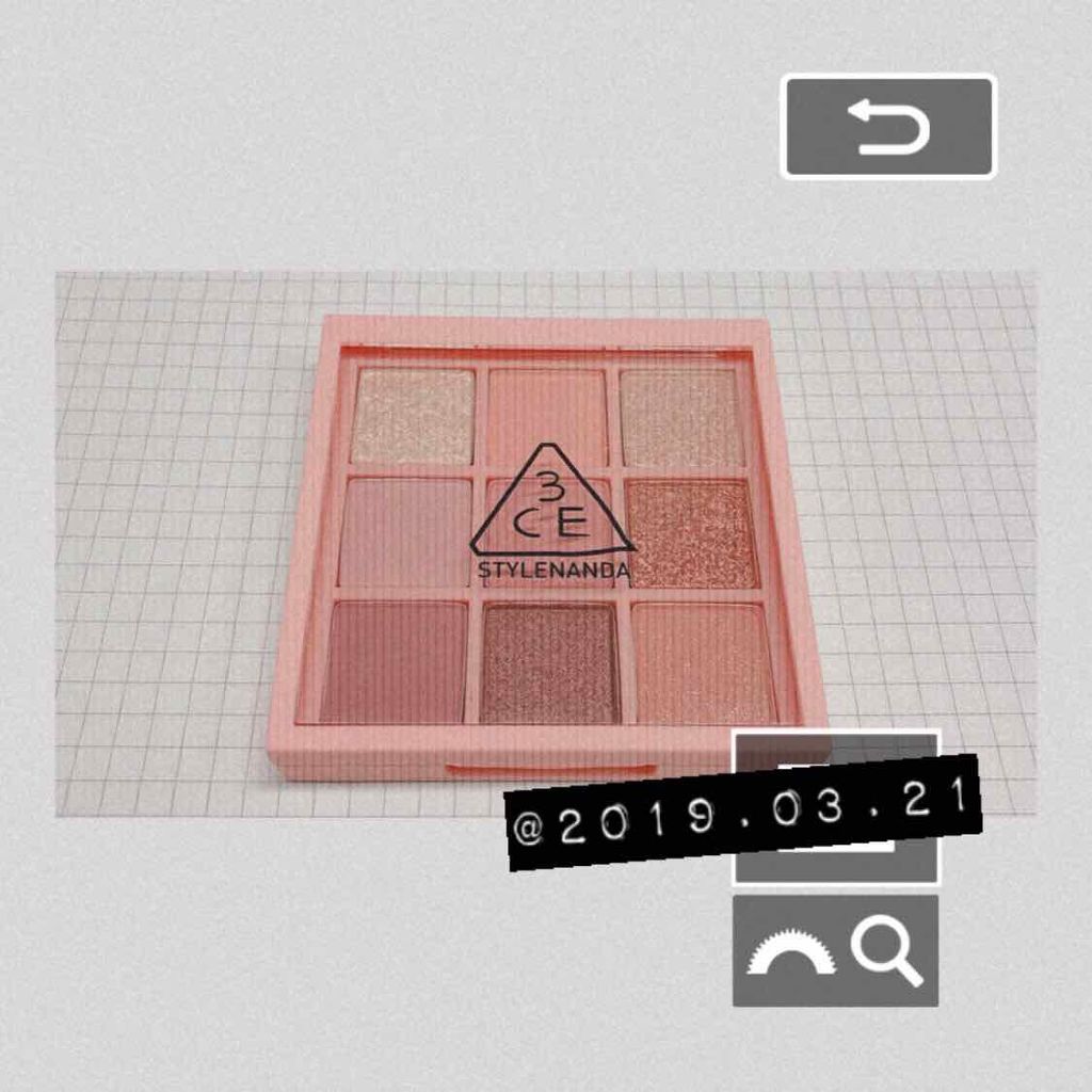 3CE マルチアイカラーパレット/3CE/アイシャドウパレットを使ったクチコミ（1枚目）