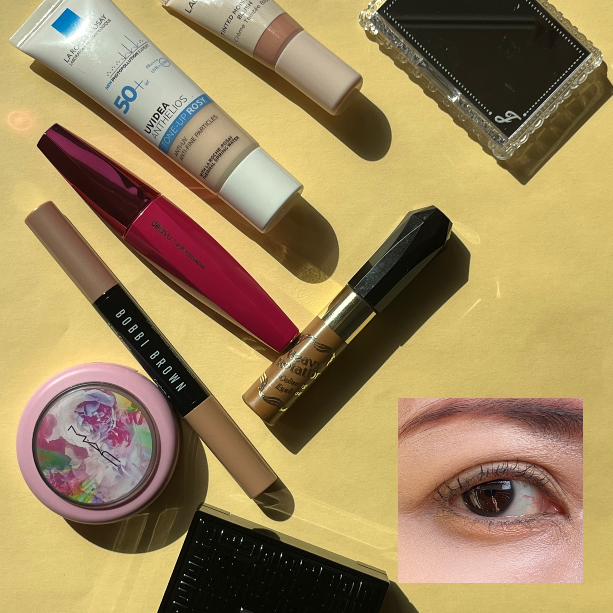 ロングウェア デュアルエンド クリーム シャドウ スティック 04 ピンクコパー/ カシュー/BOBBI BROWN/スティックアイシャドウを使ったクチコミ（1枚目）