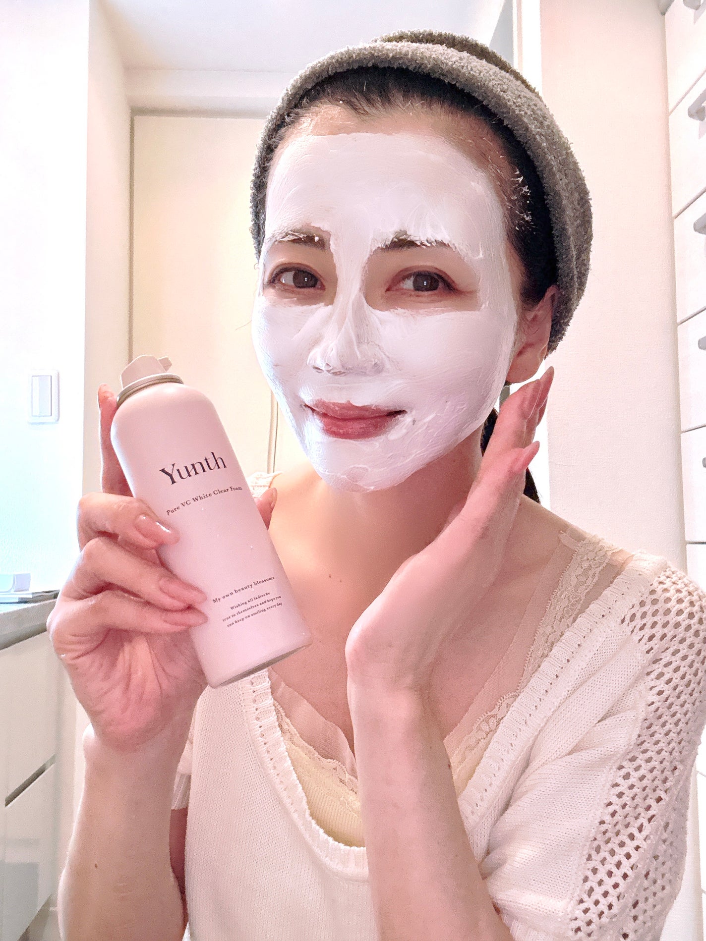 生VCホワイトクリアフォーム/Yunth/泡洗顔を使ったクチコミ(4枚目)