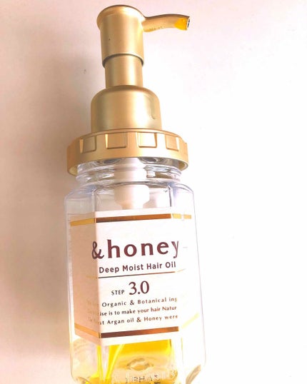 ディープモイスト ヘアオイル3.0/&honey/ヘアオイルを使ったクチコミ(1枚目)