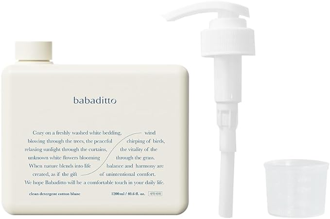 きれいな洗濯洗剤 コットンブラン babaditto