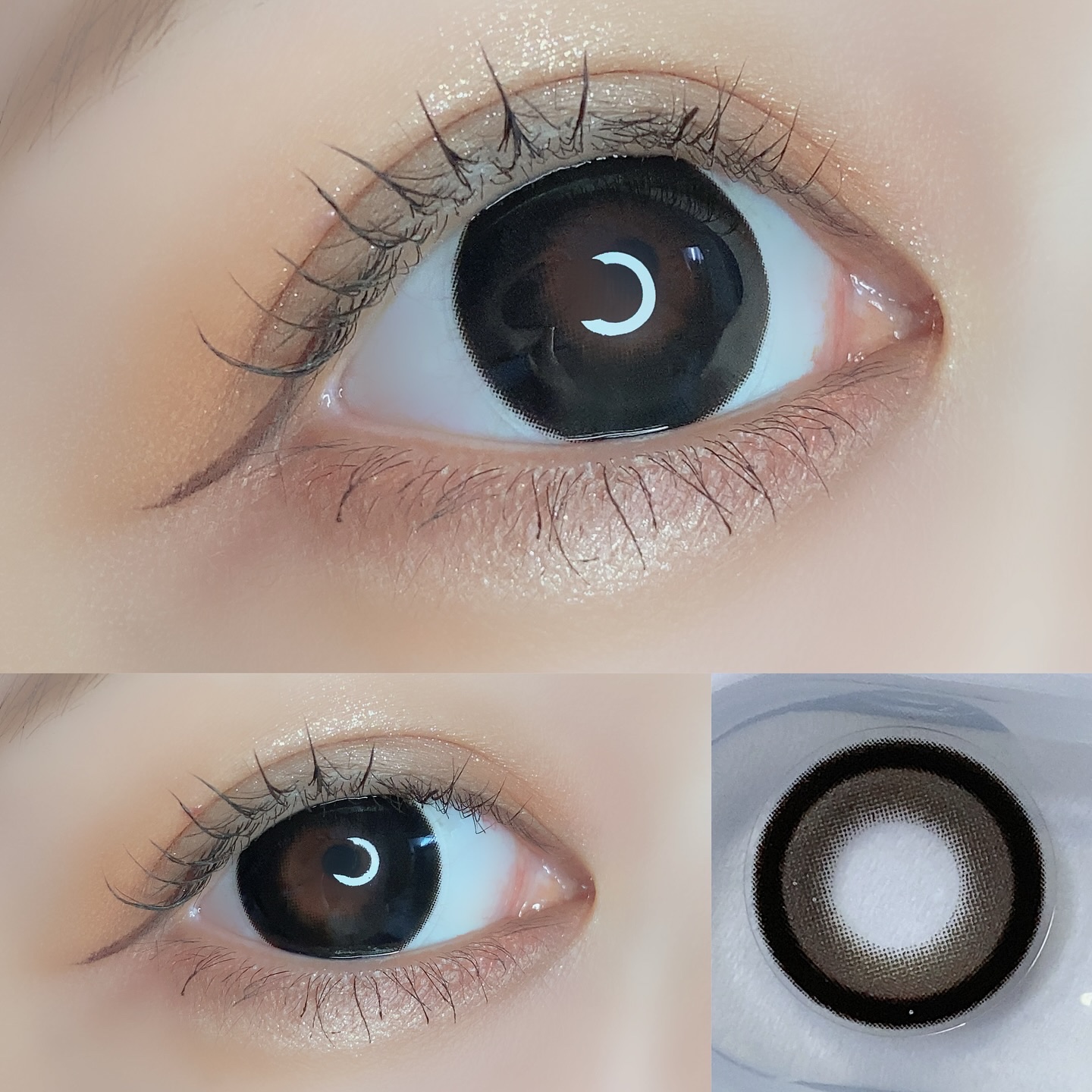 ベイビーモテコンマンスリー/モテコン/１ヶ月（１MONTH）カラコンを使ったクチコミ（3枚目）