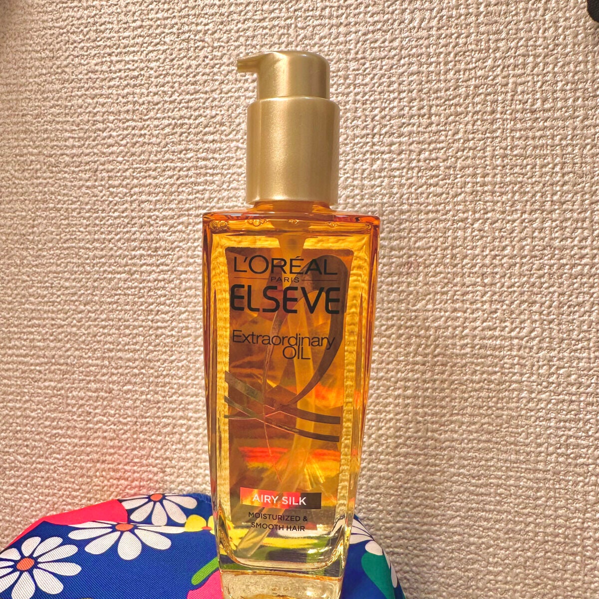 ロレアル パリ エクストラオーディナリー オイル エアリー シルク/ロレアル パリ/ヘアオイルを使ったクチコミ(1枚目)