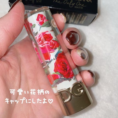 ザ・オンリーワン ラスティングマットカラー リップスティック/DOLCE&GABBANA BEAUTY/口紅を使ったクチコミ（5枚目）