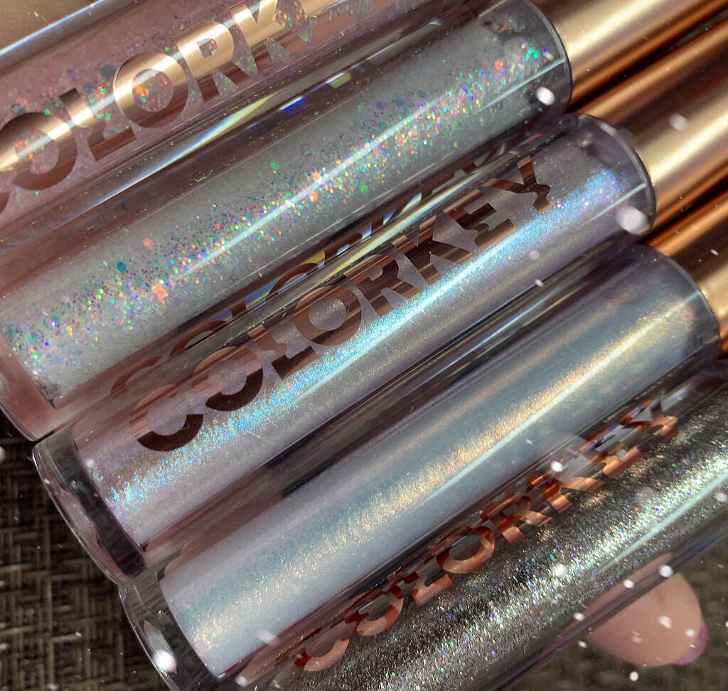 スパークリングギャラクシーリキッドアイシャドウ/COLORKEY/リキッドアイシャドウを使ったクチコミ(4枚目)